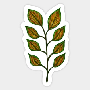 Leafy Branch Sticker